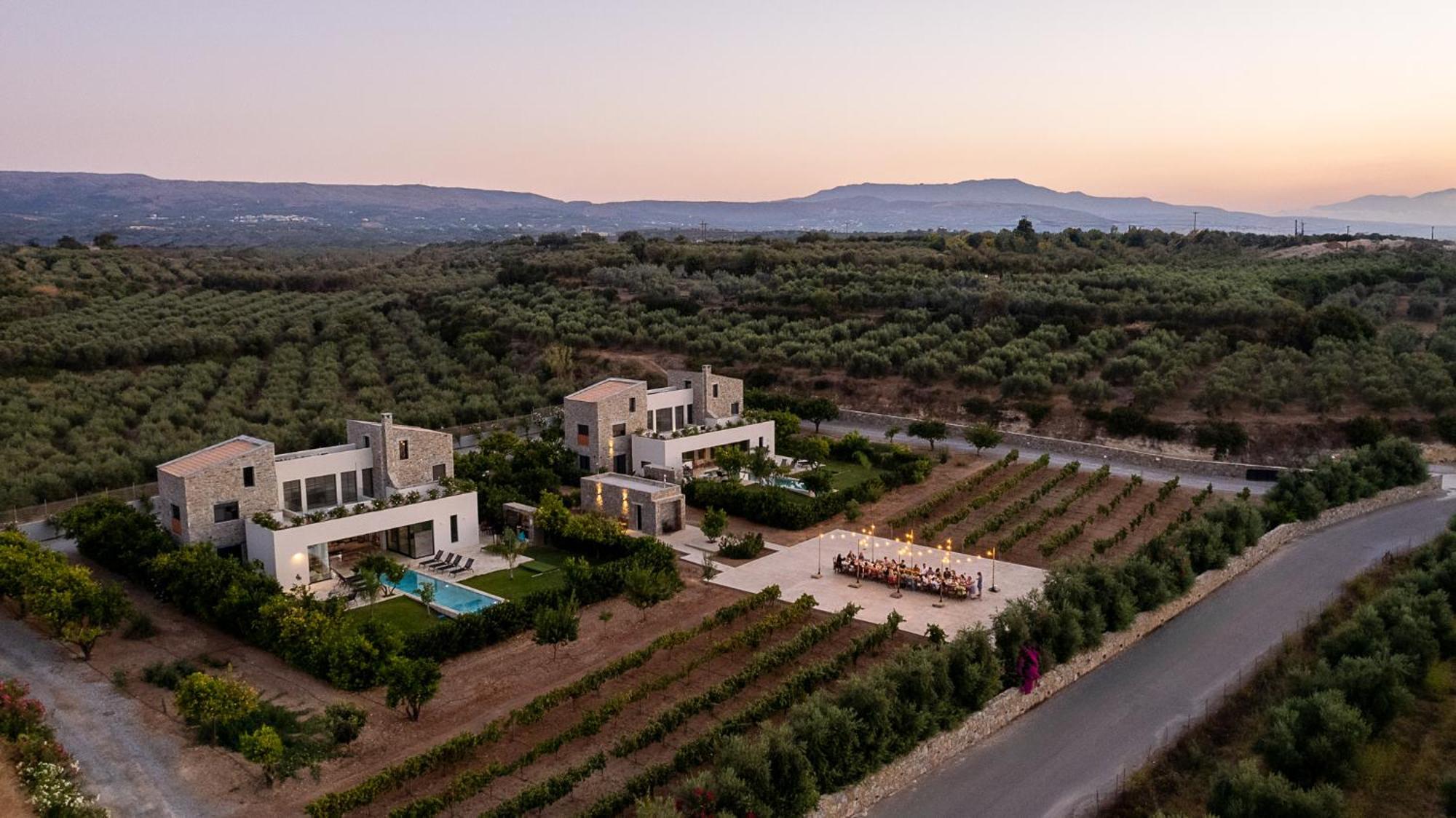 Citrus Grove Luxury Villas Skaleta Bagian luar foto